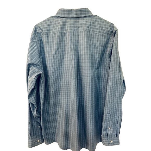 L.L.‎ Bean Men's Long-Sleeve Button-Down Shirt Sz 15.5 X 35 Traditional Fit Blue - Picture 5 of 5